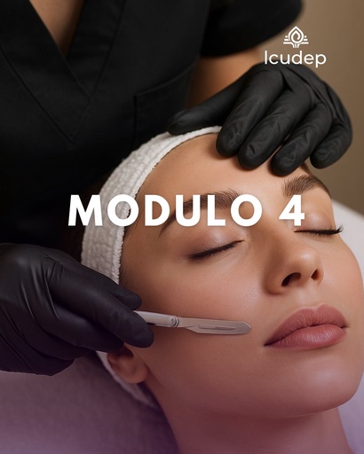 Módulo 4 | Dermaplaning, Hilos de oro y Hollywood Peel